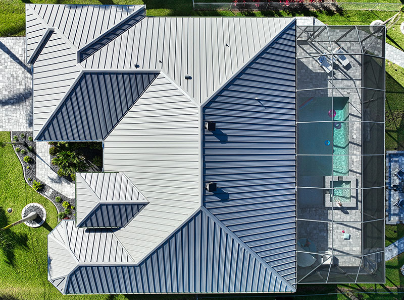 SunLOC standing seam metal roof panels, wholesale roofing supply florida