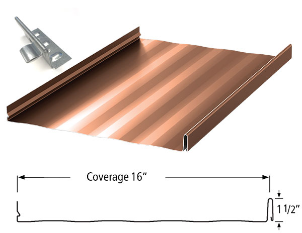 SunLoc metal roof panel profile, sunshine metal supply florida