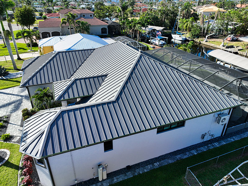 SunLOC standing seam metal roof panels, wholesale roofing supply florida