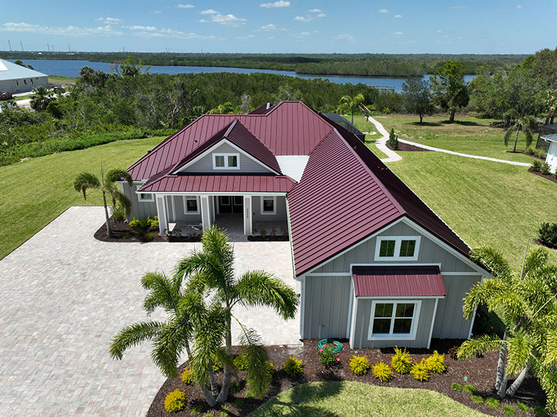 What are Zam coated metal roofing panels?