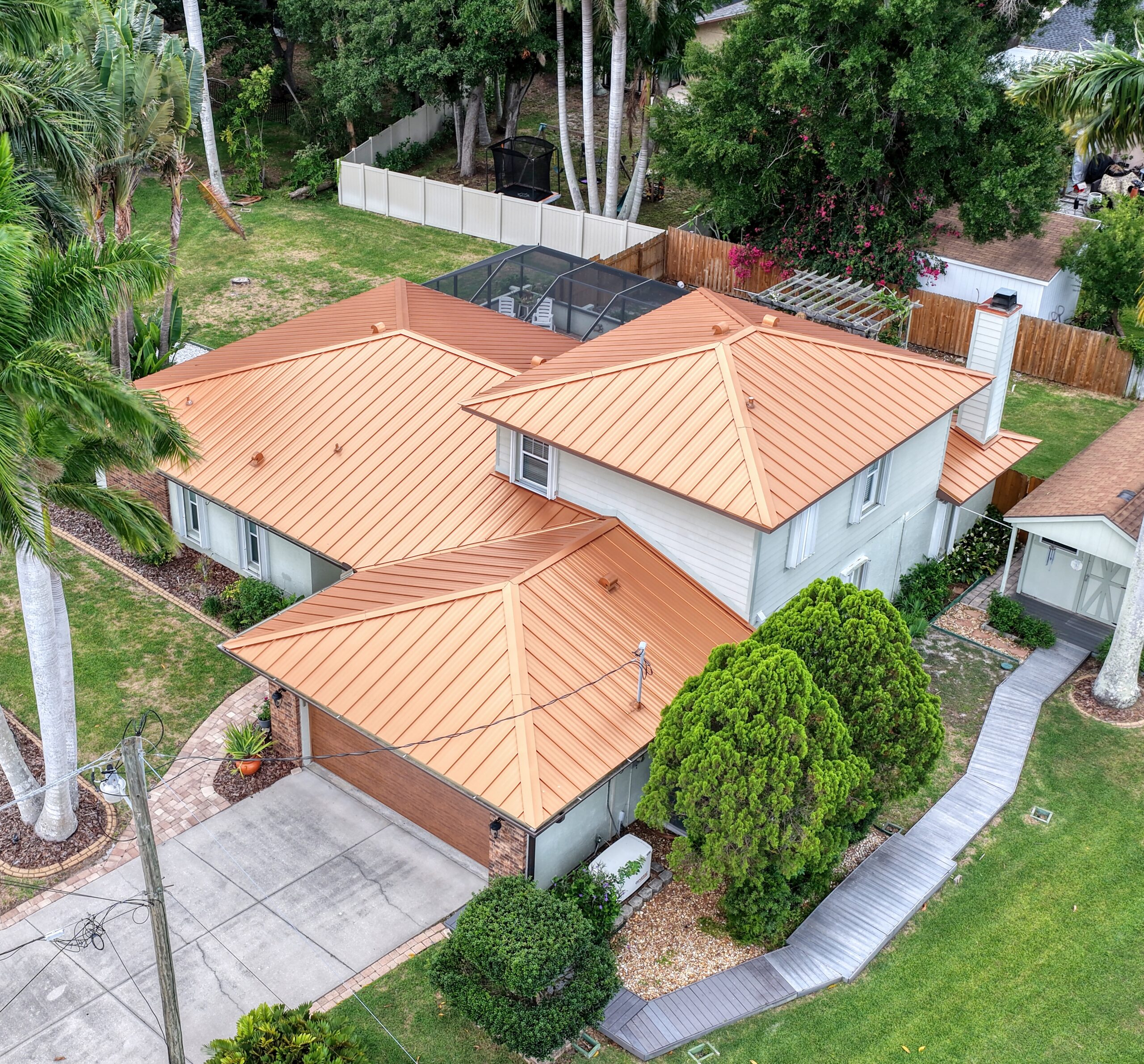 Sunshine Metal Supply roof